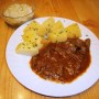 Dusená bravčová pečienka na cibuľke (fotorecept)