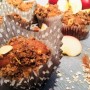 Recept - Celozrnné jablkové muffiny