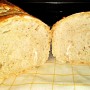 Jednoduchý nemiesený špaldový chlieb (fotorecept)