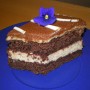 Gaštanovo-čokoládová torta (fotorecept)