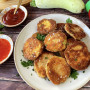 Cuketa v panko strúhanke s parmezánom