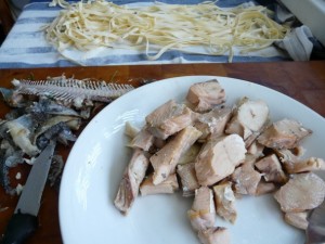 Losos so smotanovými cestovinami a špenátovou omáčkou (fotorecept) - obrázok 4