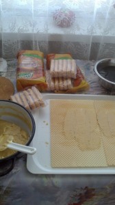 Nepečený zákusok z detských piškót (fotorecept) - obrázok 5