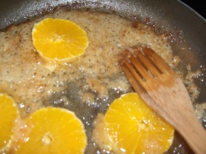 Pomarančové palacinky s karamelom (fotorecept) - obrázok 4