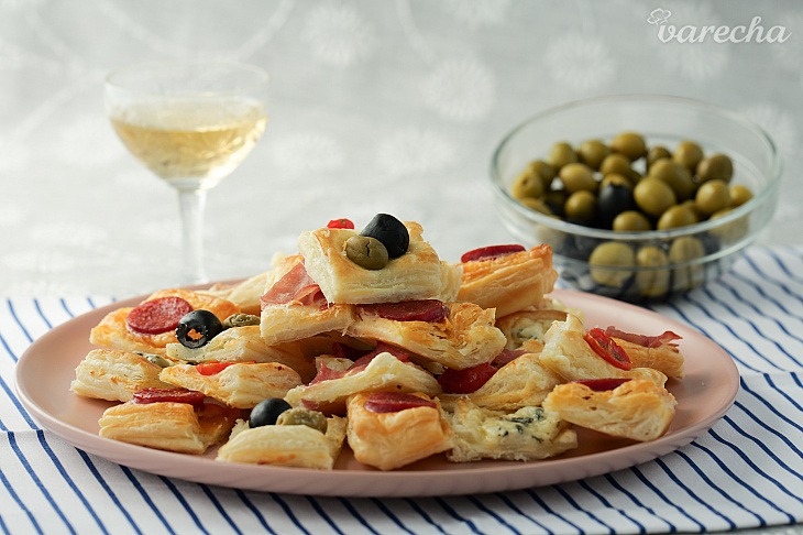 Minichuťovky z lístkového cesta