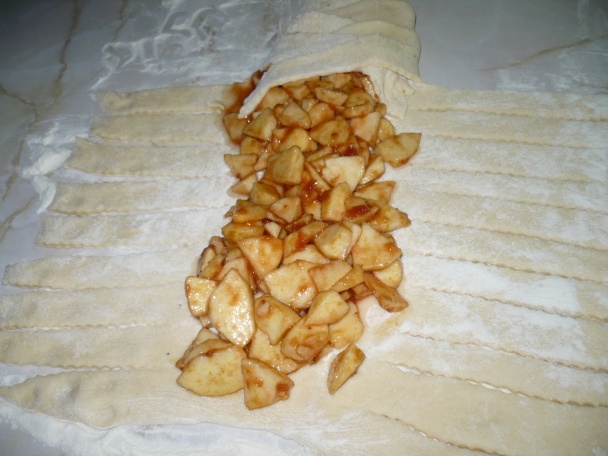 Kysnutý jablkový koláč (fotorecept) - obrázok 3