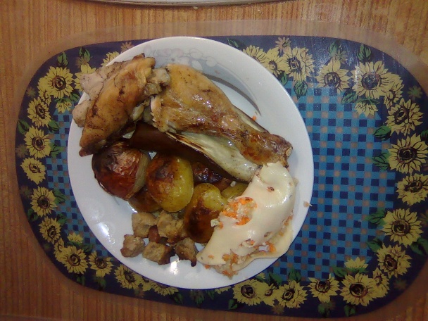 Baklažány plnené kuracími stehienkami (fotorecept) - obrázok 6