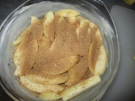 Jablkový mrveničkový koláčik - obrázok 5