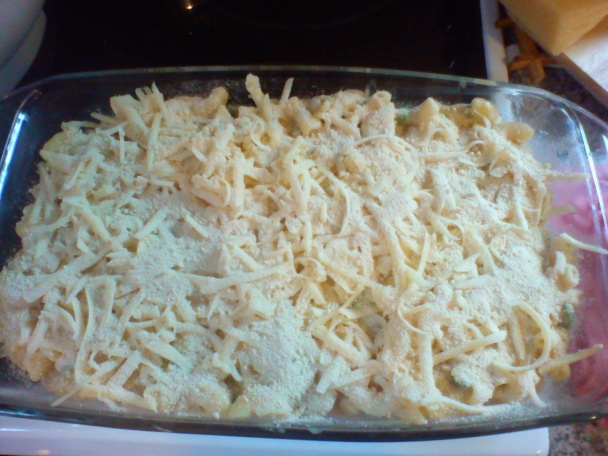 Fiskegrateng - zapekaná cestovina s treskou - obrázok 4