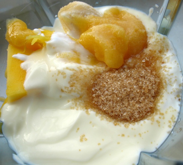 Ľadový jogurtový mango pohár (fotorecept) - obrázok 5