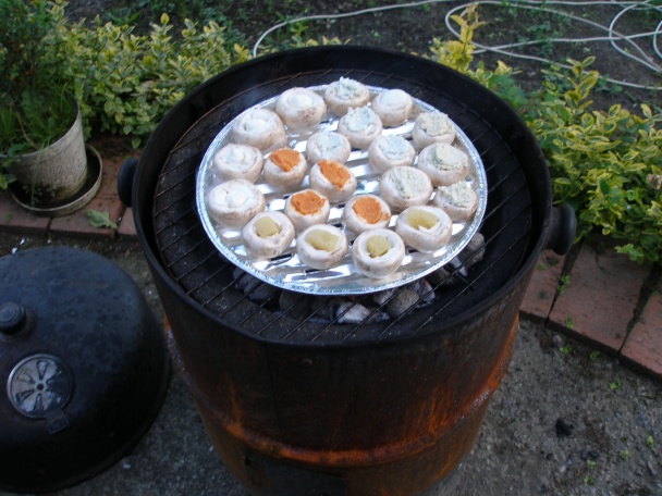 Grilované šampiňóny s nivou - obrázok 9