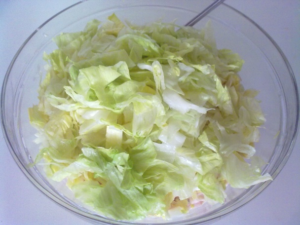 Pestrý zeleninový šalát s údenou morčacou šunkou (fotorecept) - obrázok 6