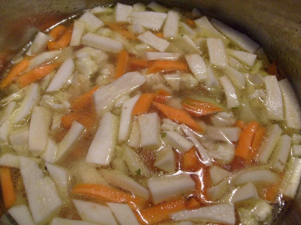 Koštialiková polievka (fotorecept) - obrázok 4