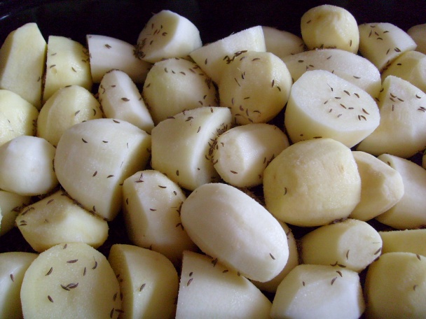 Krkovica v koberčeku so sviežou prílohou (fotorecept) - obrázok 3