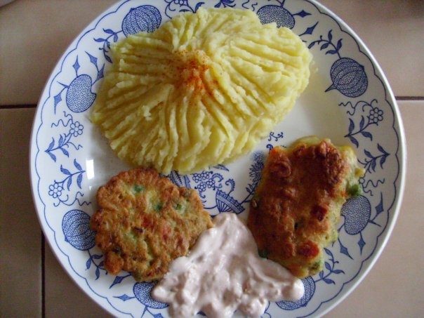 Zeleninové rezne s cesnakovou smotanou - obrázok 3