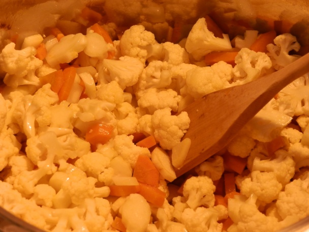 Nadstavená karfiolová polievka - obrázok 1