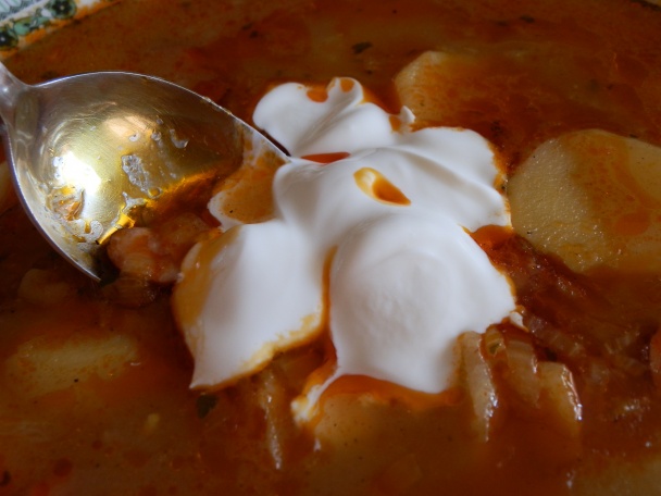 Zemiakový ostrý guláš (fotorecept) - obrázok 11