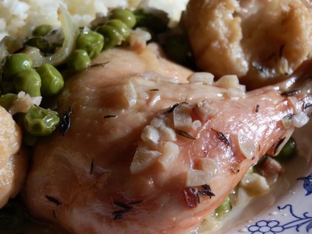 Kura udusené zeleninou - obrázok 2