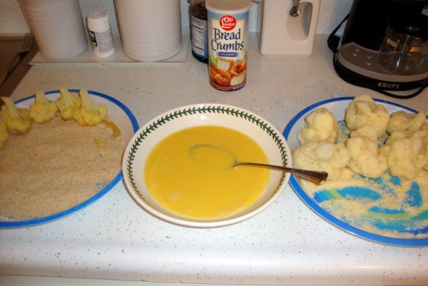 Letný paradajkový šalát s mušličkami a vyprážaným karfiolom (fotorecept) - obrázok 5