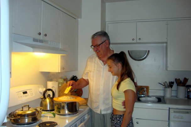 Letný paradajkový šalát s mušličkami a vyprážaným karfiolom (fotorecept) - obrázok 8