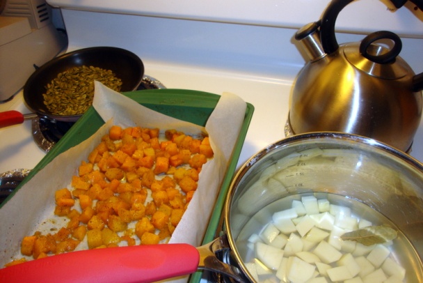 Krém s maslovoorieškovou tekvicou (fotorecept) - obrázok 1