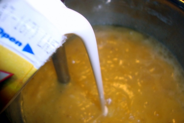 Krém s maslovoorieškovou tekvicou (fotorecept) - obrázok 4