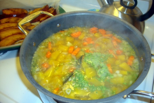 Polievka z kláštornej kuchyne s tekvicou (fotorecept) - obrázok 7