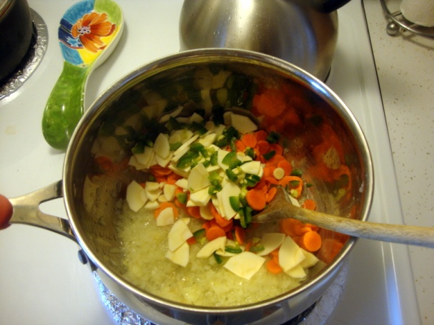Zeleninová polievka s drobkami z morky (fotorecept) - obrázok 3