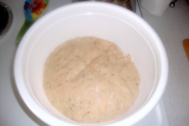 Sendviče zo žemlí s chlebovou a ľanovou múkou (fotorecept) - obrázok 2
