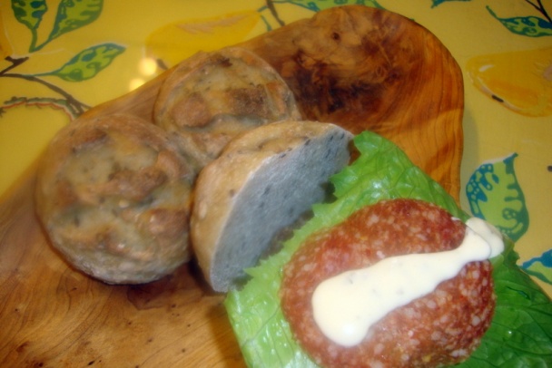 Sendviče zo žemlí s chlebovou a ľanovou múkou (fotorecept) - obrázok 8