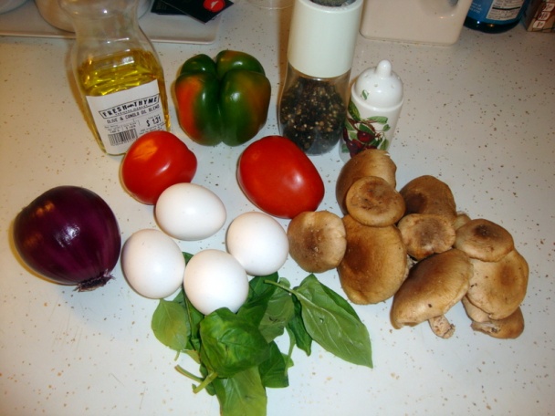 Zeleninová omeleta na odľahčenie (fotorecept) - obrázok 1