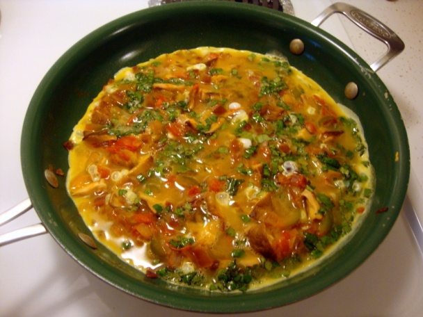 Zeleninová omeleta na odľahčenie (fotorecept) - obrázok 5