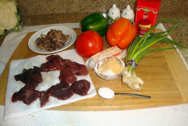 Zajačia pečeň so škvarkami na vidličku (fotorecept) - obrázok 1