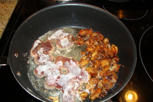 Zajačia pečeň so škvarkami na vidličku (fotorecept) - obrázok 3