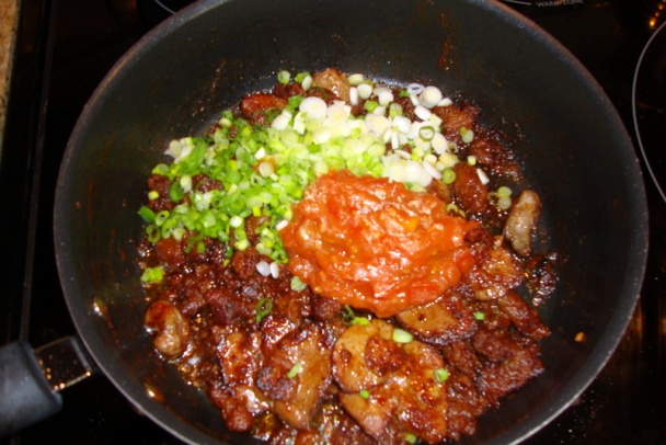 Zajačia pečeň so škvarkami na vidličku (fotorecept) - obrázok 5