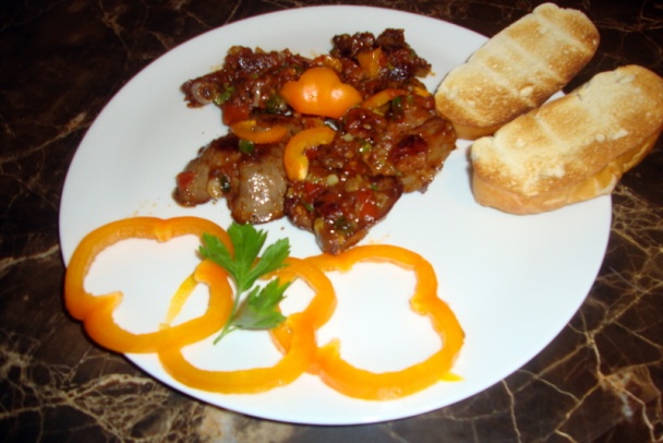 Zajačia pečeň so škvarkami na vidličku (fotorecept) - obrázok 8