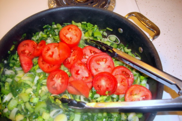 Teplý šalát s cícerom (fotorecept) - obrázok 2