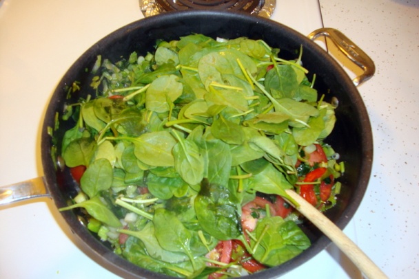 Teplý šalát s cícerom (fotorecept) - obrázok 3