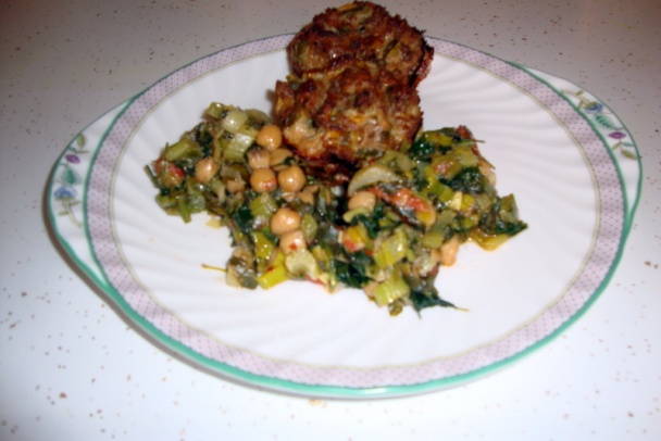 Teplý šalát s cícerom (fotorecept) - obrázok 9