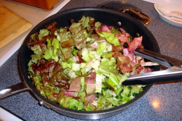 Špenátovo-šalátový prívarok (fotorecept) - obrázok 5