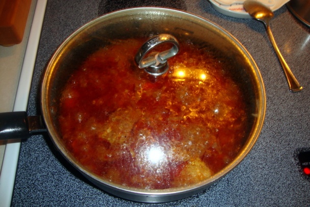 Bravčové so skaramelizovanou cibuľou a s cesnakom (fotorecept) - obrázok 8