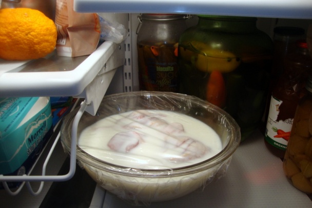 Oprážano-zapekané kurča z kyslého mlieka (fotorecept) - obrázok 2