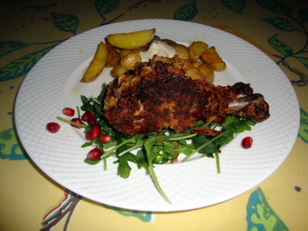 Oprážano-zapekané kurča z kyslého mlieka (fotorecept) - obrázok 12