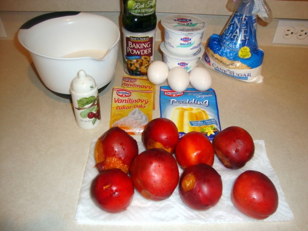 Koláč s ringlotami (fotorecept) - obrázok 1