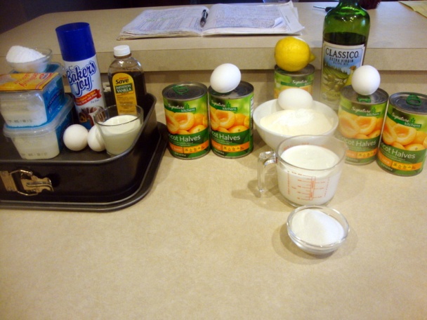 Krehký koláč s tvarohom a marhuľami (fotorecept) - obrázok 1