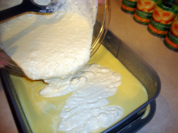 Krehký koláč s tvarohom a marhuľami (fotorecept) - obrázok 4