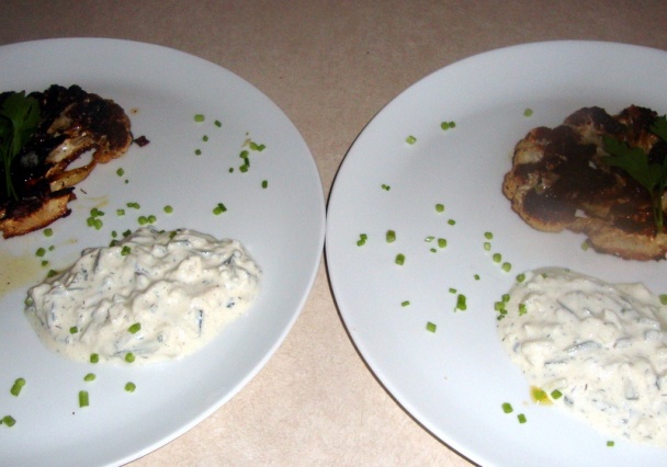 Marinované karfiolové rezy pečené ako steaky (fotorecept) - obrázok 6