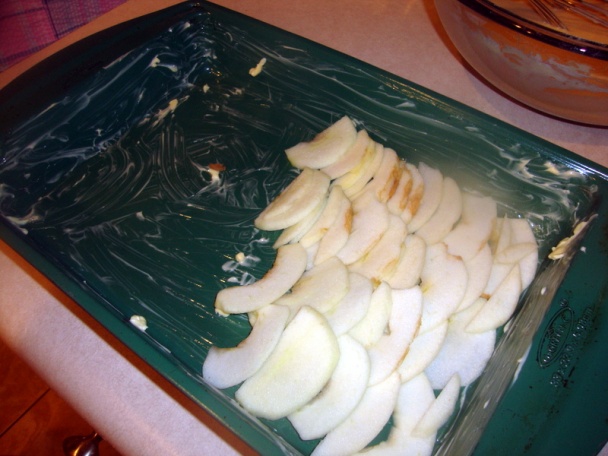 Koláč so zelenými jablkami (fotorecept) - obrázok 5