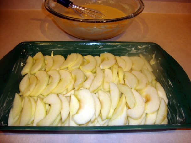 Koláč so zelenými jablkami (fotorecept) - obrázok 6