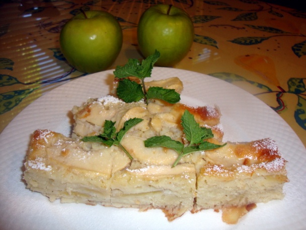 Koláč so zelenými jablkami (fotorecept) - obrázok 10